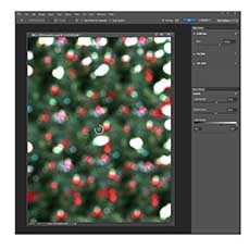 How to make bokeh blur settings